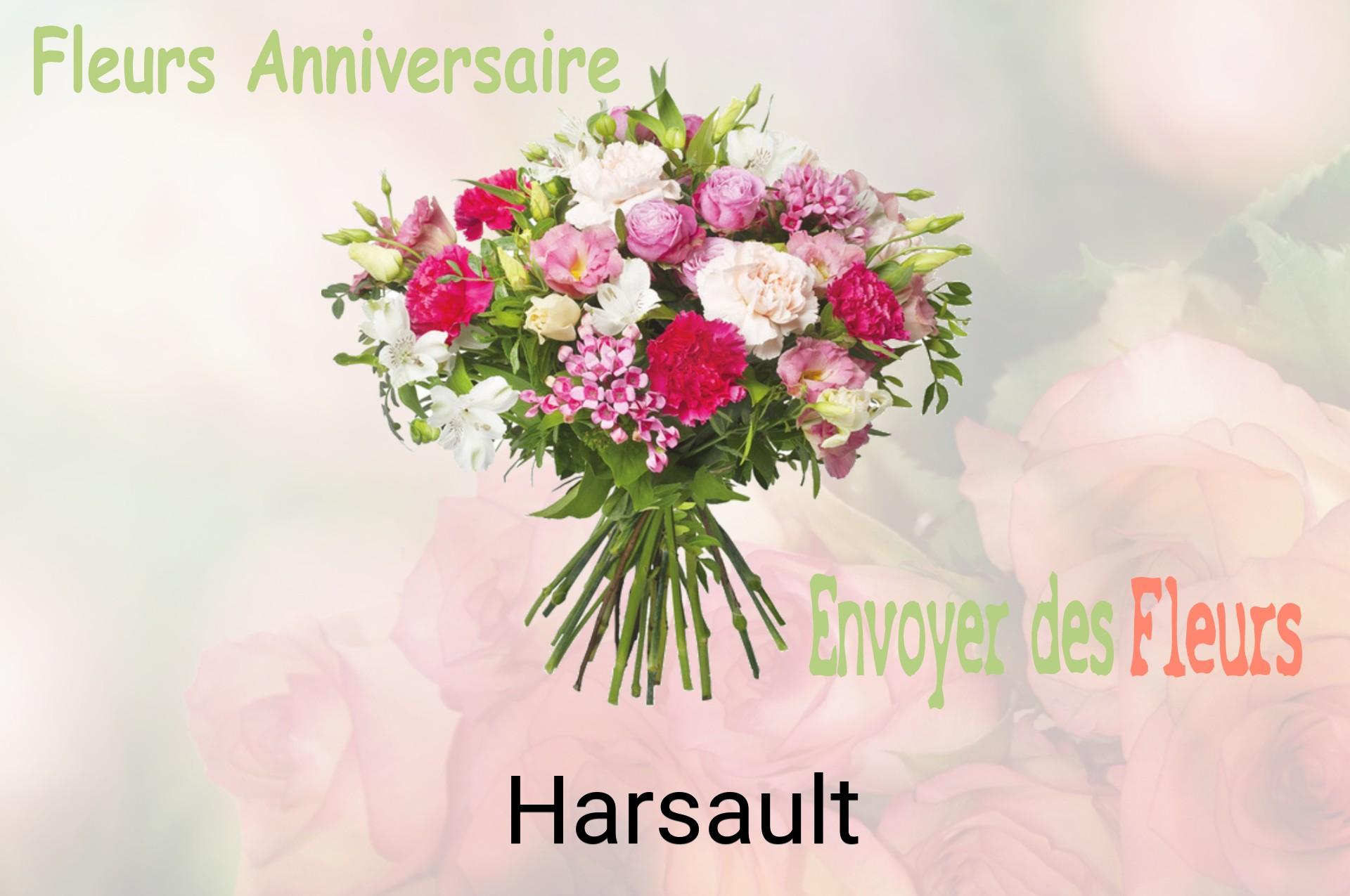 Bouquet de fleurs d’anniversaire livré à Harsault